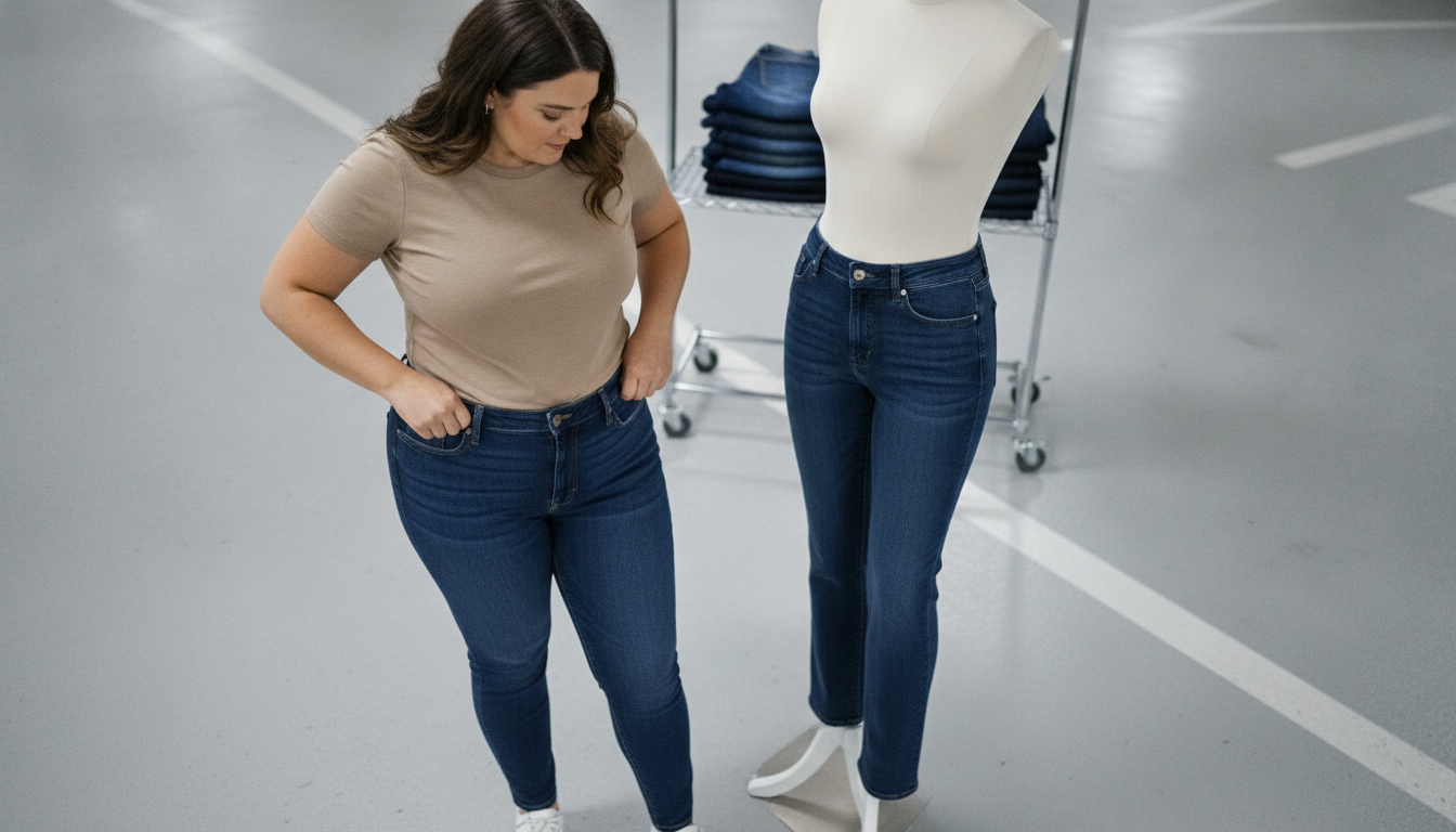 Why Curvy Jeans Are Usually High-Waisted (Fit Explained)